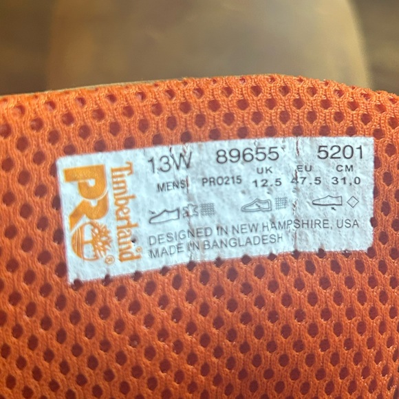 Timberland PRO Helix Alloy Toe
Waterproof Work Boot Size 13W - Picture 7 of 11